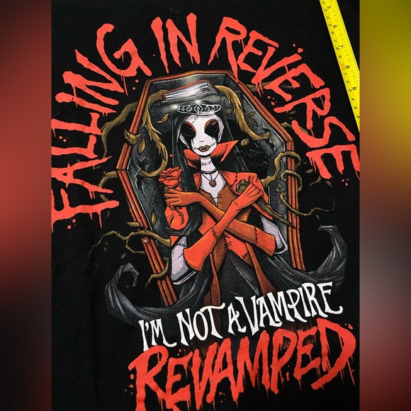 Falling in Reverse Ronnie Radke 3 tshirts (1 M, 2L) rock metal band tees - Picture 13 of 14